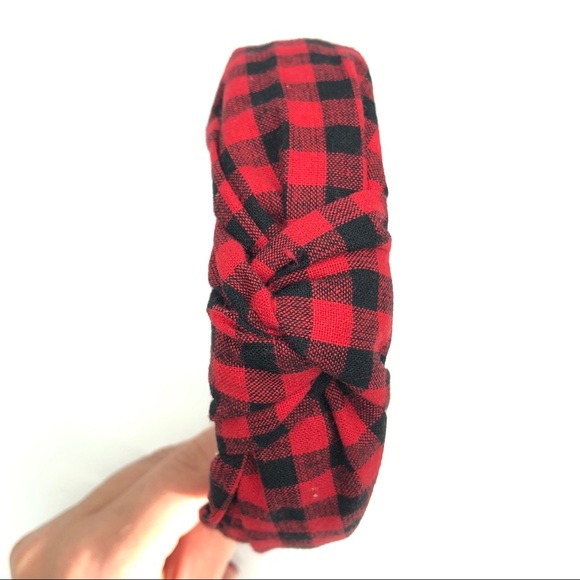 Bohemian Top Knot Fabric Headband - Picture 2 of 4